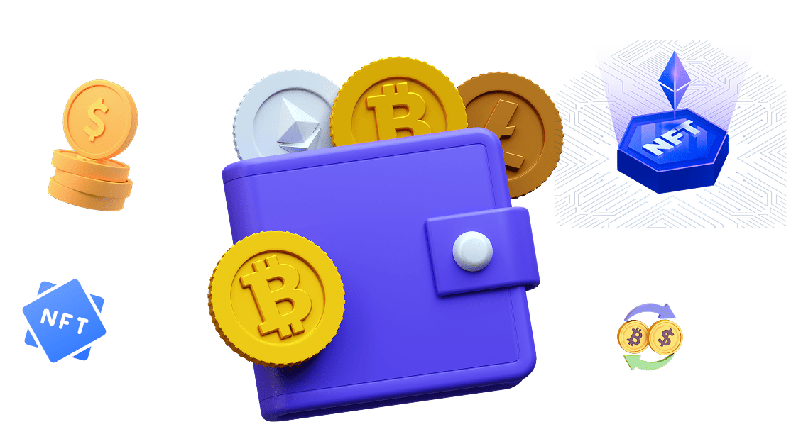 NFT Marketplace Illustration