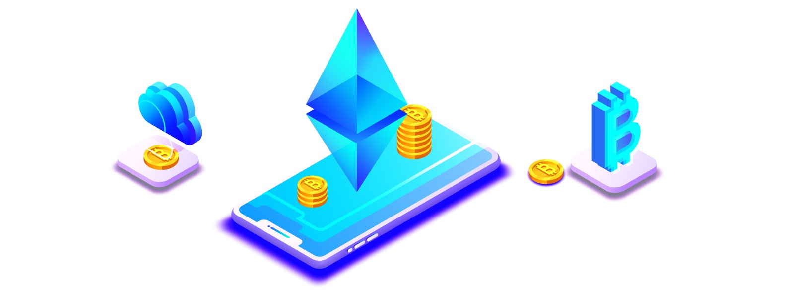 NFT Marketplace Illustration