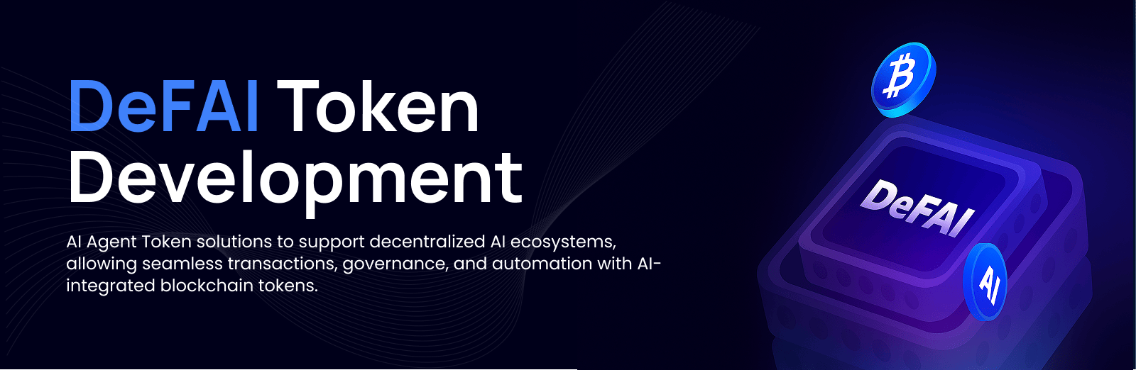 DeFAI Token Development Illustration