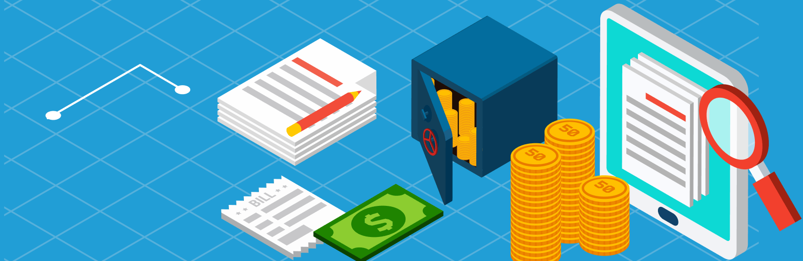 NFT Marketplace Illustration