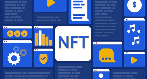 NFT Marketplace Illustration