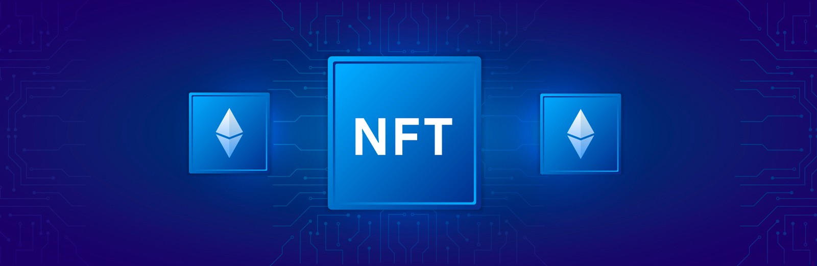 NFT Marketplace Illustration