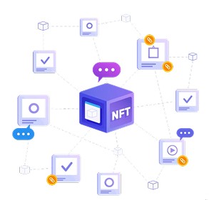 NFT Marketplace Illustration