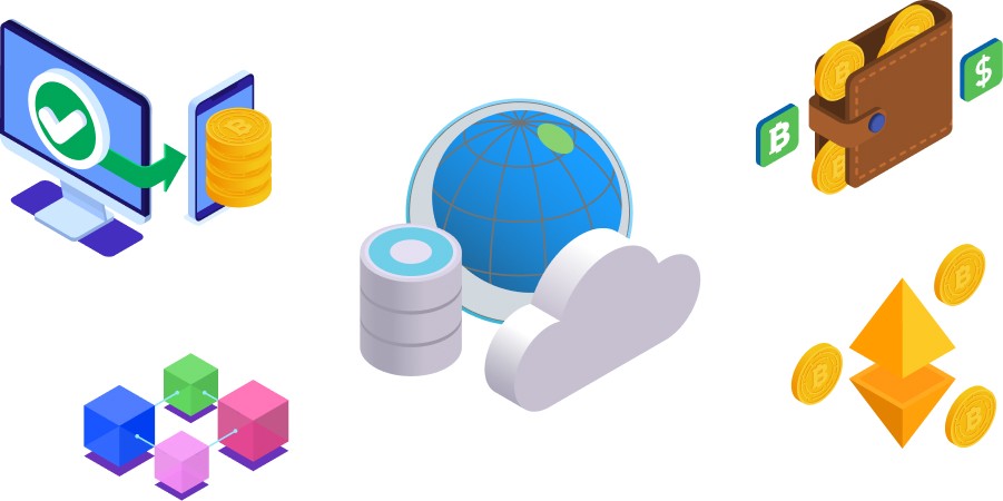 NFT Marketplace Illustration