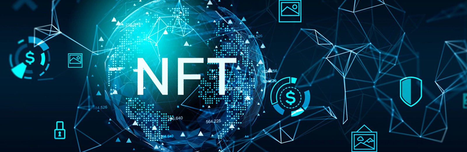 NFT Marketplace Illustration