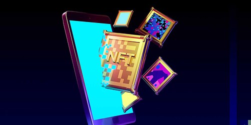 NFT Marketplace Illustration